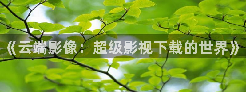 驰策电影院